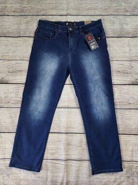 Born Primitive Jeans Mens 40x30 Flex Stretch Denim Athletic Straight Leg Veteran